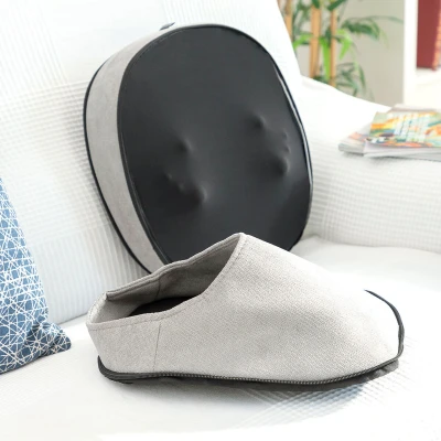 Immagine di InnovaGoods® massaggiatore shiatsu termico 2 in 1 Futsa, profondo e rilassante per schiena collo, con funzione termica design, ideale casa ufficio.