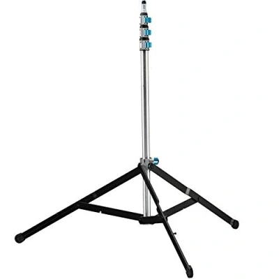 Immagine di Bresser BR LS310 PRO F004343 Treppiede per lampada in alluminio, regolabile altezza da 98,5 a 310 cm, con sospensione ad aria e adattatore perno