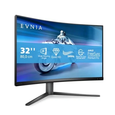 Immagine di MMD 32M2C5500W 32IN CURVE QHD VA 240HZ 1MS 2560X1440 WID 16/9 2XD