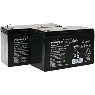 Immagine di akku net Batteria Ricaricabile di Ricambio per USV APC Smart ups 750, 12V, Lead Acid