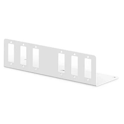 Immagine di DIGITUS Piastra Adattatore per DN 96800S 2, Grigio (RAL 7035) 6X SC DX, LC QD