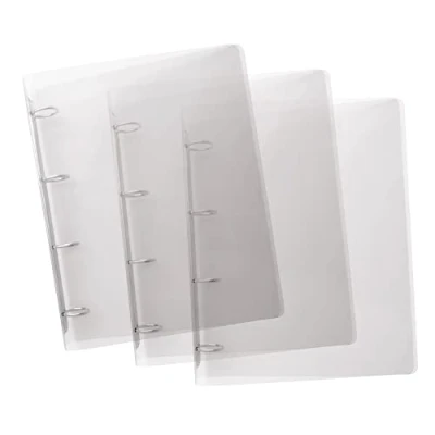 Immagine di Favorit 400116623 Raccoglitore Polipropilene Lumina 22 x 30 cm, 4 Anelli Tondi Diametro mm, Trasparente