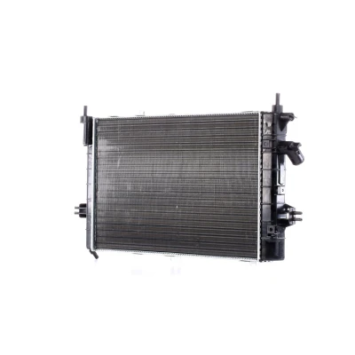 Immagine di TYC 725 0028 R Radiatore motore 608 378 34 Cambio manuale Alette di raffreddamento montate meccanicamente OPEL: Zafira B, Astra H Caravan, GTC