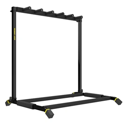 Immagine di Monkey Loop Floor Prime 5 Piano Stand per Chitarre o Bassi Compatibile con Elettriche e Elettrici Supporto Riempita di Schiuma Resistente ai Graffi