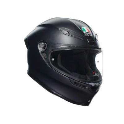 Immagine di AGV K6 S E2206 MPLK, Casco Moto Integrale, Unisex, Nero Opaco,
