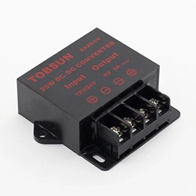 Immagine di Alimentatore 12v 24v a 5V 5A 25W SUPERNIGHT Convertitore Modulo di Controllo Transformer DC Step Down Voltage Reducer Buck Converter Adjustable per LED displays, Automotive, Electricity ect.