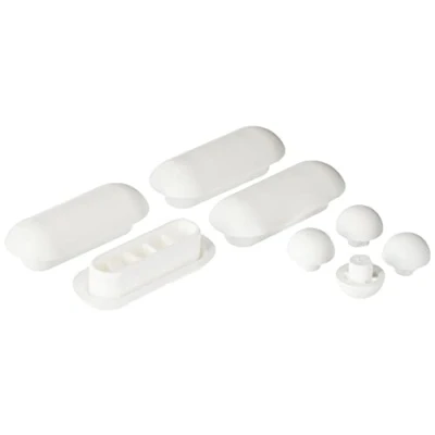 Immagine di Ideal Standard Multi Suites, Set gommini originali per sedile, Paracolpi copriwater, EV28567, Bianco