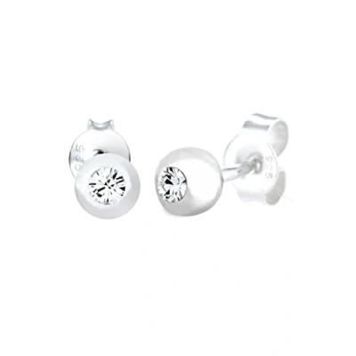 Immagine di Elli Orecchini a Perno da Donna in Argento 925 con Cristallo Swarovski
