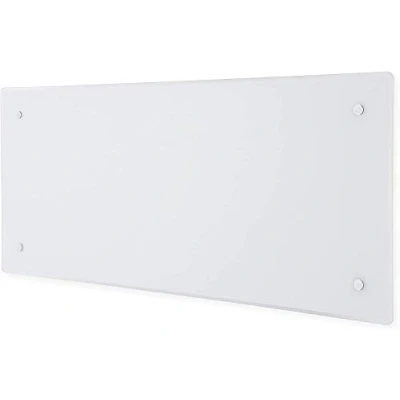 Immagine di Adax CLea H Convettore da parete Wifi con Termostato Controllo smartphone Termosifone Elettrico Stufetta Elettrica Basso Consumo Altezza 340 mm Stufa 800W KWT Bianco IP24C