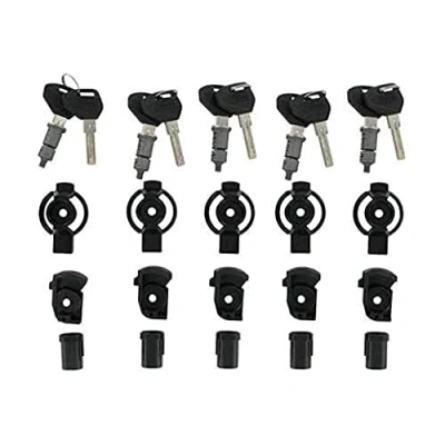 Immagine di Givi SL105 Set di serrature sicurezza a chiave, colore: nero