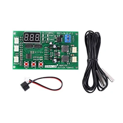 Immagine di PWM Controllore Motore,DC 12 V 2 A Bit 3 Fili Modulo Temperatur Regolatore Ventilatore Velocità di Governatore per PC Ventilatore/Allarme