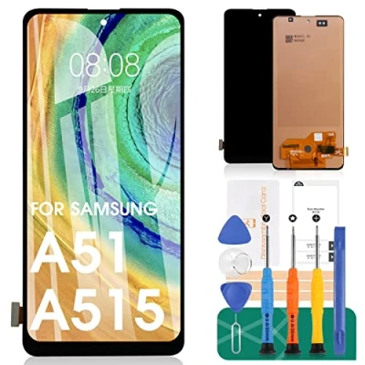Immagine di INCELL Schermo di ricambio per Samsung Galaxy A51 Display LCD Digitizer A515U A515F Touch Screen Assembly parti riparazione (senza funzione impronte digitali)