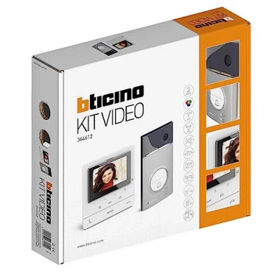 Immagine di Bticino Kit Video Classe 100 V16E Monofamigliare, Linea 3000