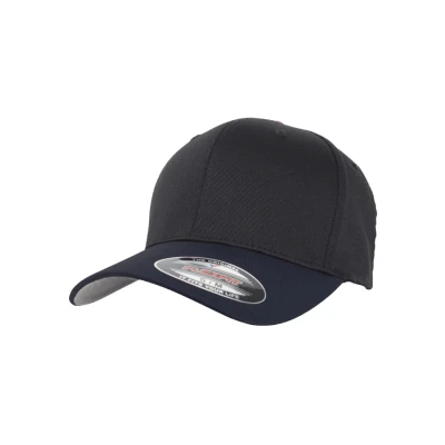 Immagine di Flexfit Wooly Combed 2TONE Cappellino, Taglia: L/XL, Blk/nvy
