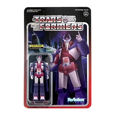 Immagine di SUPER7 Transformers TRANW02 ATR 02 Personaggio di Reaction Figura da collezione