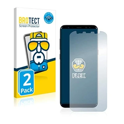 Immagine di brotect Pellicola Copertura Completa per Samsung Galaxy S8 Plus (2 Pezzi) Full Cover 3D Curvo