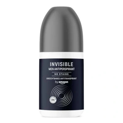 Immagine di by Amazon, Deodorante roll on Invisible antitraspirante da uomo, 1 x 75 ml
