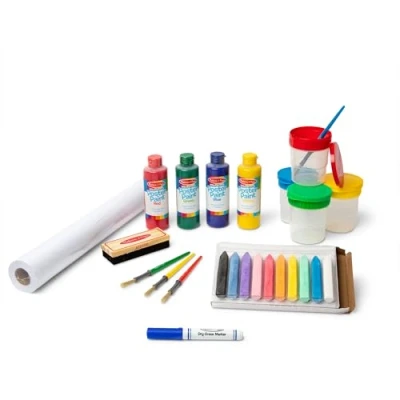 Immagine di Melissa &amp; Doug Set di Accessori per cavalletto (imballaggio Facile e Semplice), Colore Multicolore, 000772961066
