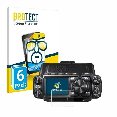 Immagine di brotect Pellicola Protettiva per Yaesu FTM 500DR Protezione Schermo (6 Pezzi) [Trasparente, Anti Impronte]
