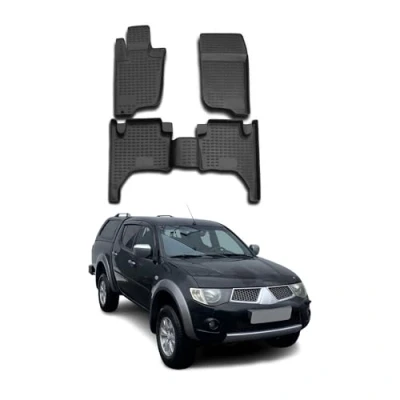 Immagine di L 200 IV Tappetini in gomma Polymer alta 3d Auto 2005 2015