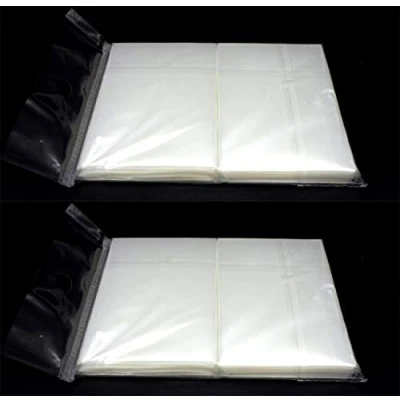 Immagine di docsmagic.de 2 x 100 Double Mat Clear Card Sleeves Standard Size 66 91 Transparente Bustine PKM MTG