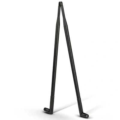Immagine di Eightwood WiFi Antenna 2.4G 12dBi Tilt and Roll RP SMA Wlan 2 pezzi per scheda Schede PCI Router wirelesse Bluetooth ZigBee