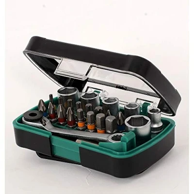 Immagine di HIKOKI 750362 Set 24 puntas de atornillar + adaptador hexagonal llave carraca portapuntas magnético