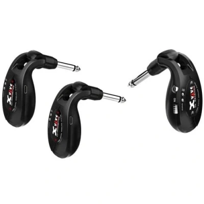 Immagine di XVive U2 Guitar Wireless System Bundle, 2 trasmettitori + 1 ricevitore, colore nero