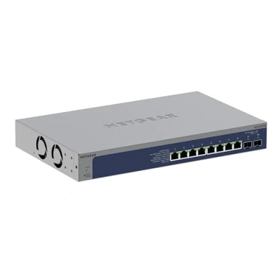 Immagine di NETGEAR Switch Ethernet Multi Gigabit/10G a 10 porte (XS508TM), Managed, con 8 gig, 2 SFP+ da G, gestione Insight Cloud opzionale, montaggio parete o in rack