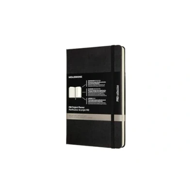 Immagine di Moleskine Pro Project Planner, Agenda Professionale e Taccuino per Obiettivi, Produttività Progetti Management, Copertina Rigida, Formato Large 13 x 21 cm, Colore Nero, 288 Pagine