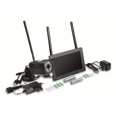 Immagine di Technaxx TX 128 4880 senza fili (radio), fili, WLAN IP KIT videosorveglianza 4 canali con 1 camera 1920 x 1080 Pixel
