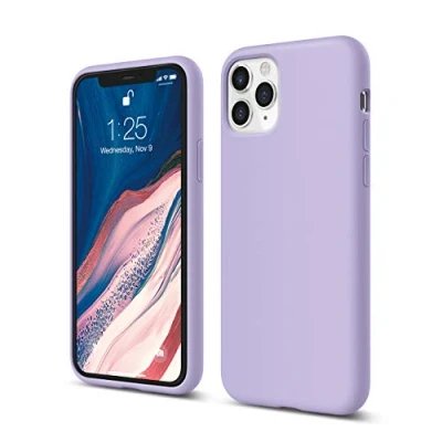 Immagine di elago custodia in silicone liquido compatibile con iPhone 11 Pro (5,8&quot;), silicone, protezione completa: protettiva a 3 strati (viola)