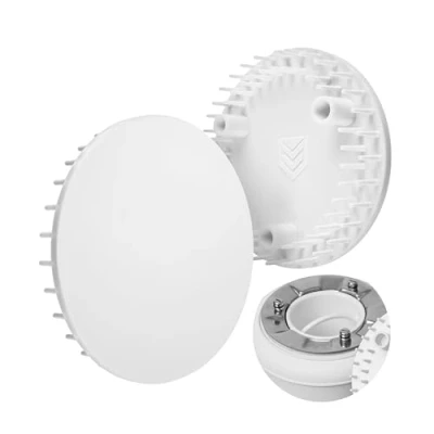 Immagine di Telo di copertura per scarico della doccia, Ø 115 mm, compatibile con Viega Tempoplex dal 2006, sostituisce il modello 6964.0, piatto doccia foro 90 ABS bianco,
