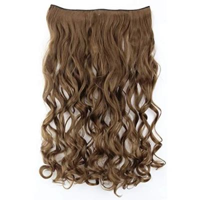 Immagine di CAISHA 70cm Clip In ExtensionsExtensions Per I Capelli Posticcio Liscio Marrone C63 1