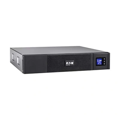 Immagine di Eaton UPS 5SC 1000 Rack2U Gruppo di Continuità Interattivo (UPS) 5SC1000IR 1000VA (8 prese schuko) Regolazione della Tensione (AVR), Display e Interfaccia USB (Cavo incluso) Nero
