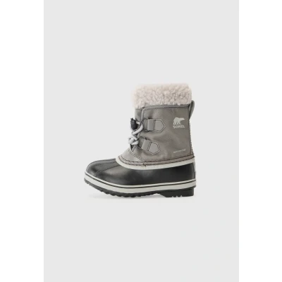 Immagine di Sorel Yoot Pac Nylon WP, Stivali da Neve Impermeabili, Unisex Bambini e ragazzi, Quarry/Dove 2024, 27 EU