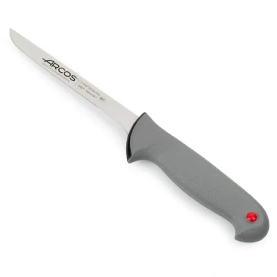 Immagine di Arcos Serie Colour Proof Coltello Disosso Lama Acciaio Inossidabile Nitrum 150 mm Manico Polipropilene Coperto da Elastomer Colore Nero