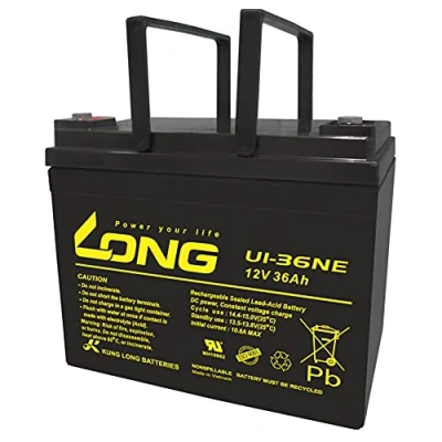 Immagine di Kung Long Batteria al piombo U1 36NE, 12 V, 36 Ah, resistente ai cicli