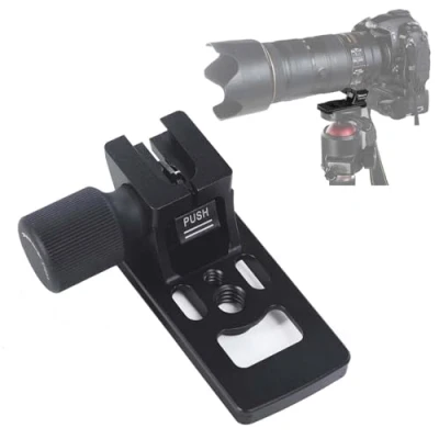 Immagine di iShoot Piede Collare per obiettivo Base Anello di montaggio treppiede compatibile con Nikon AF S NIKKOR 70 200mm f/2.8E FL ED VR, Porta Staffa Supporto Lenti è Arca Swiss Piastra a Sgancio Rapido