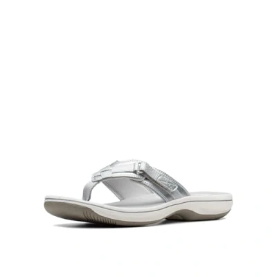 Immagine di Clarks Narrative Breeze Sea Donna US 7 Argento Infradito
