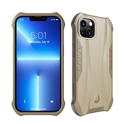 Immagine di Cover Gravastar Ferra iPhone 13 Pro Max Rugged Case antiurto Ultra protettiva Compatibile con MagSafe (iPhone 13, Desert Sand)
