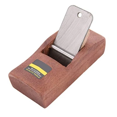 Immagine di Akozon Pialla a mano per la lavorazione del legno Strumento falegnameria in da 110 mm Rifilatura Piallatura Levigatura superficiale