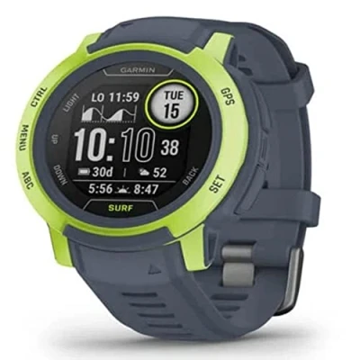 Immagine di Garmin Instinct 2, Surf, Smartwatch, 45mm, Autonomia 28 giorni, Windsurf, Kitesurf, +30 app, GPS, Cardio, SpO2, Activity Tracker 24/7, Connect IQ (Mavericks)