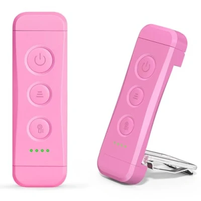 Immagine di Glocusent Luce per Lettura Libri a Letto, da LED portatile con clip, 3 Colori ambra e 5 Luminosità regolabili, Lampada ricaricabile USB, perfetta Amanti dei