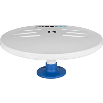 Immagine di MegaSat T4 Antenna omnidirezionale attiva DVB T/T2 Automobile, mobile, Camion, Ambiente esterno Guadagno: 30 dB Bianco