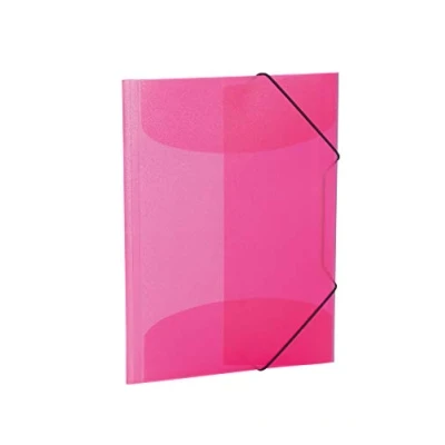 Immagine di HERMA 19500 Cartellina con elastici di gomma, plastica, 1 pezzi, trasparente DIN A3 Rosa