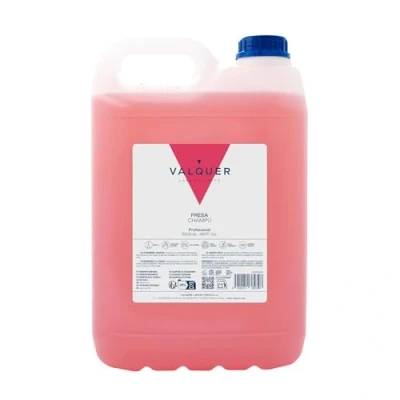 Immagine di Valquer Profesional New Shampoo Speciale alla Fragola per Parrucchieri [Shampoo Professionale 5000 ml]