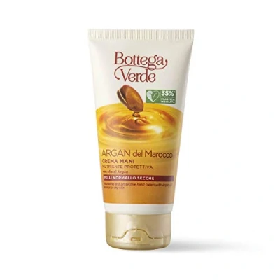 Immagine di Bottega Verde, Argan del Marocco Crema per le mani nutriente protettiva con olio di (75 ml) pelli normali o secche
