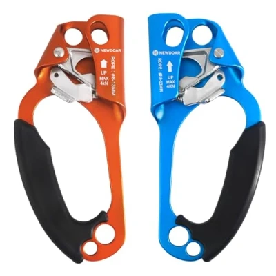 Immagine di NewDoar Mano Ascender Arrampicata Albero Arborista Rappelling Attrezzatura Corda Morsetto per 8 12 MM