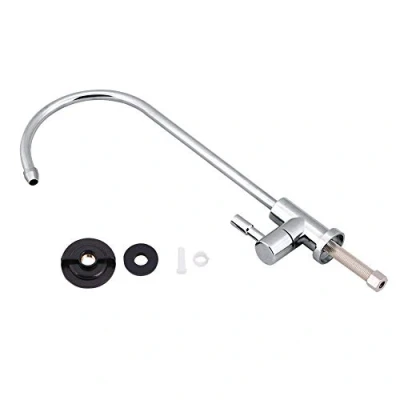 Immagine di 1/4&quot;rubinetto del lavandino della cucina, rubinetto bevente filtro da acqua potabile di osmosi inversa Chrome dell&#039;acciaio inossidabile
